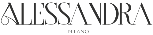 Logo Nero Alessandra Milano