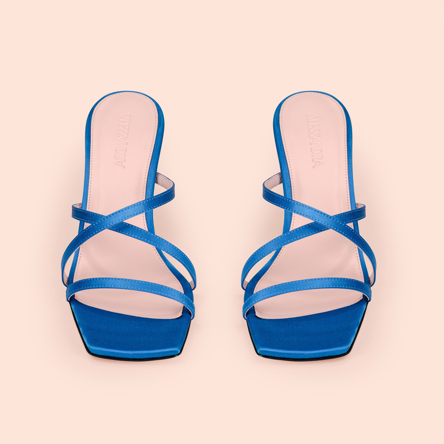 Sandalo Bellini Blu vista frontale