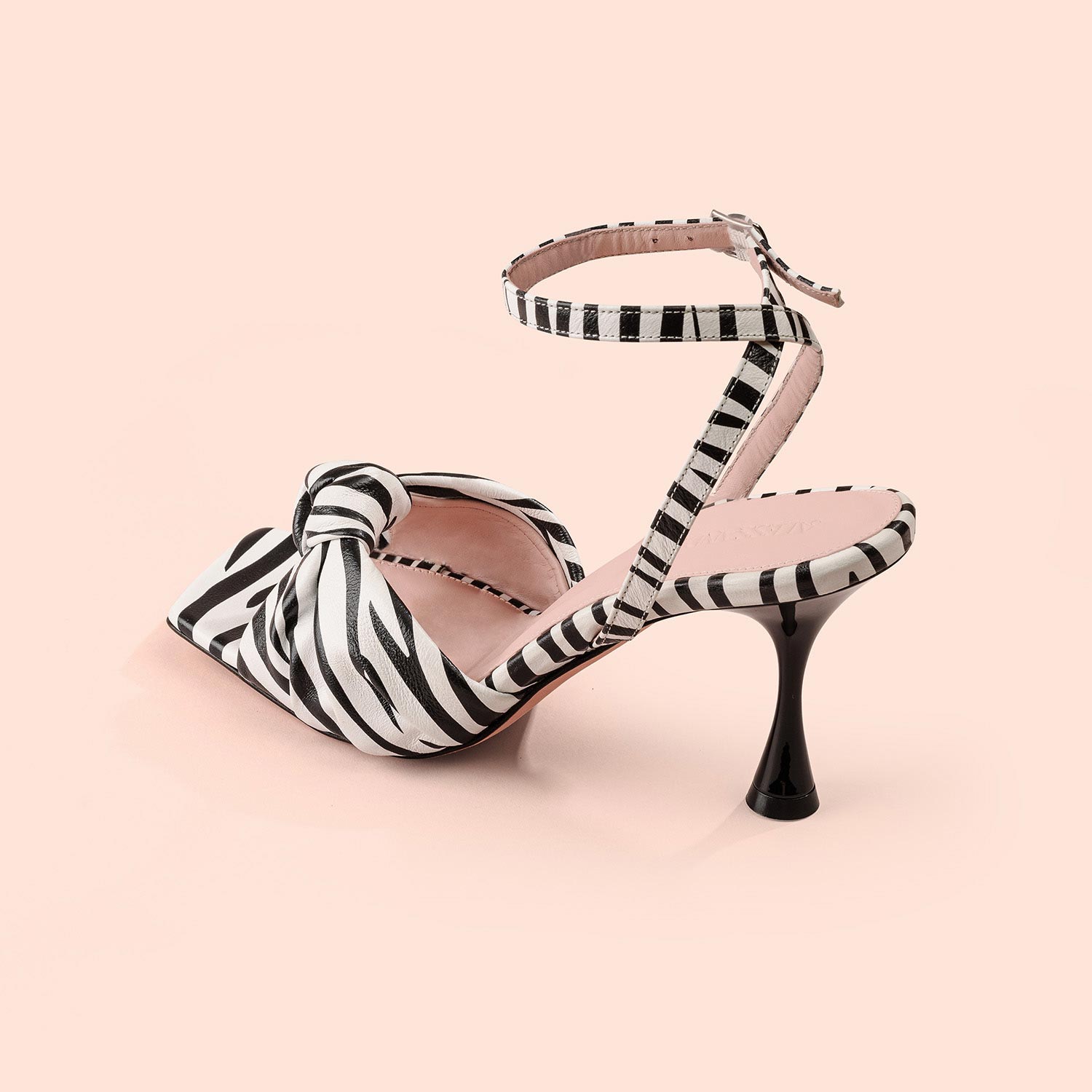 Sandalo Mojito Zebra vista diagonale posteriore