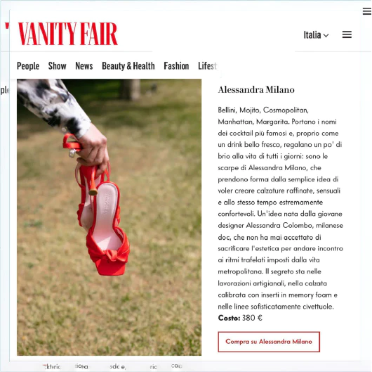 Articolo VANITYFAIR